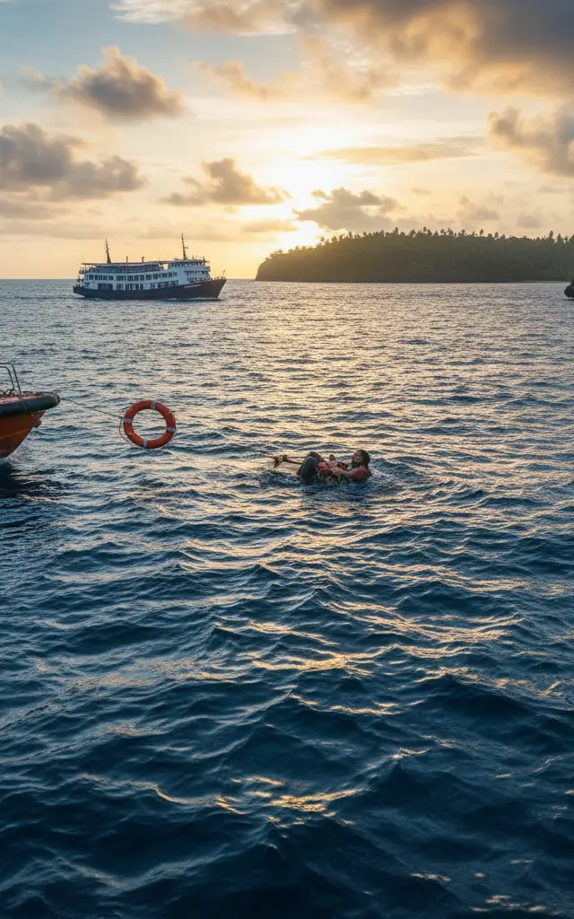 Man Survives Hours at Sea After Falling from Inter-Island Vessel