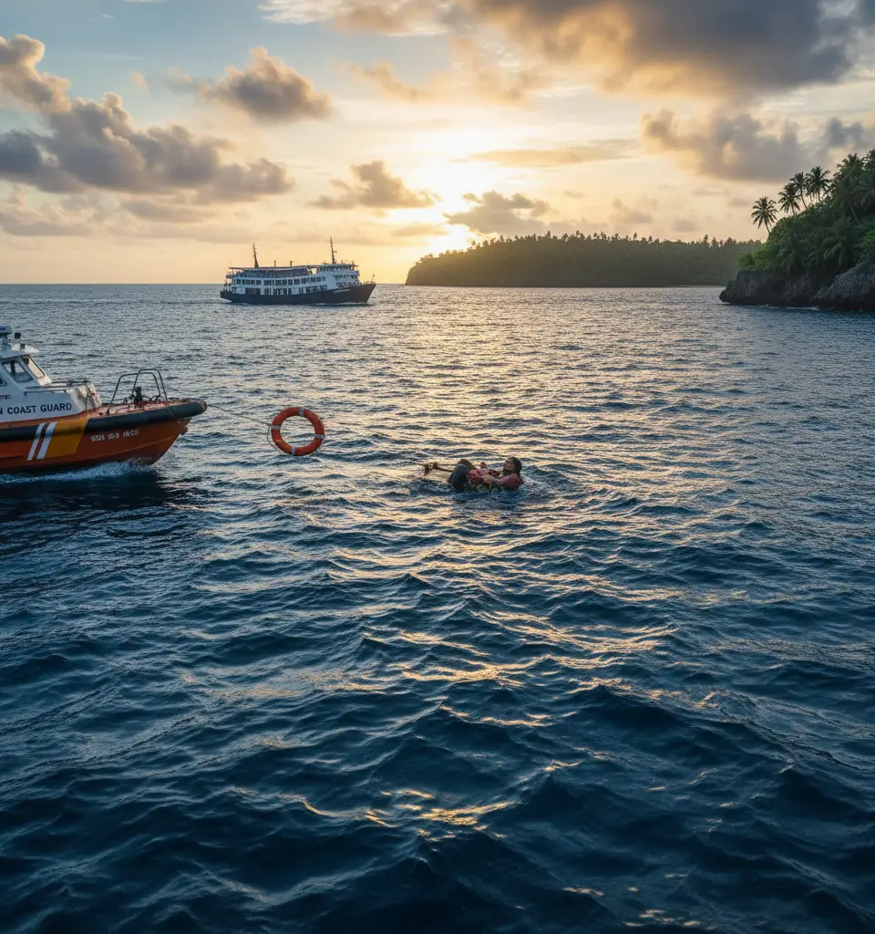 Man Survives Hours at Sea After Falling from Inter-Island Vessel