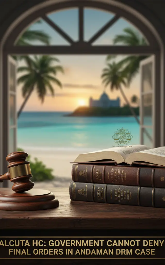 Calcutta HC: Government Cannot Deny Final Orders in Andaman DRM Case