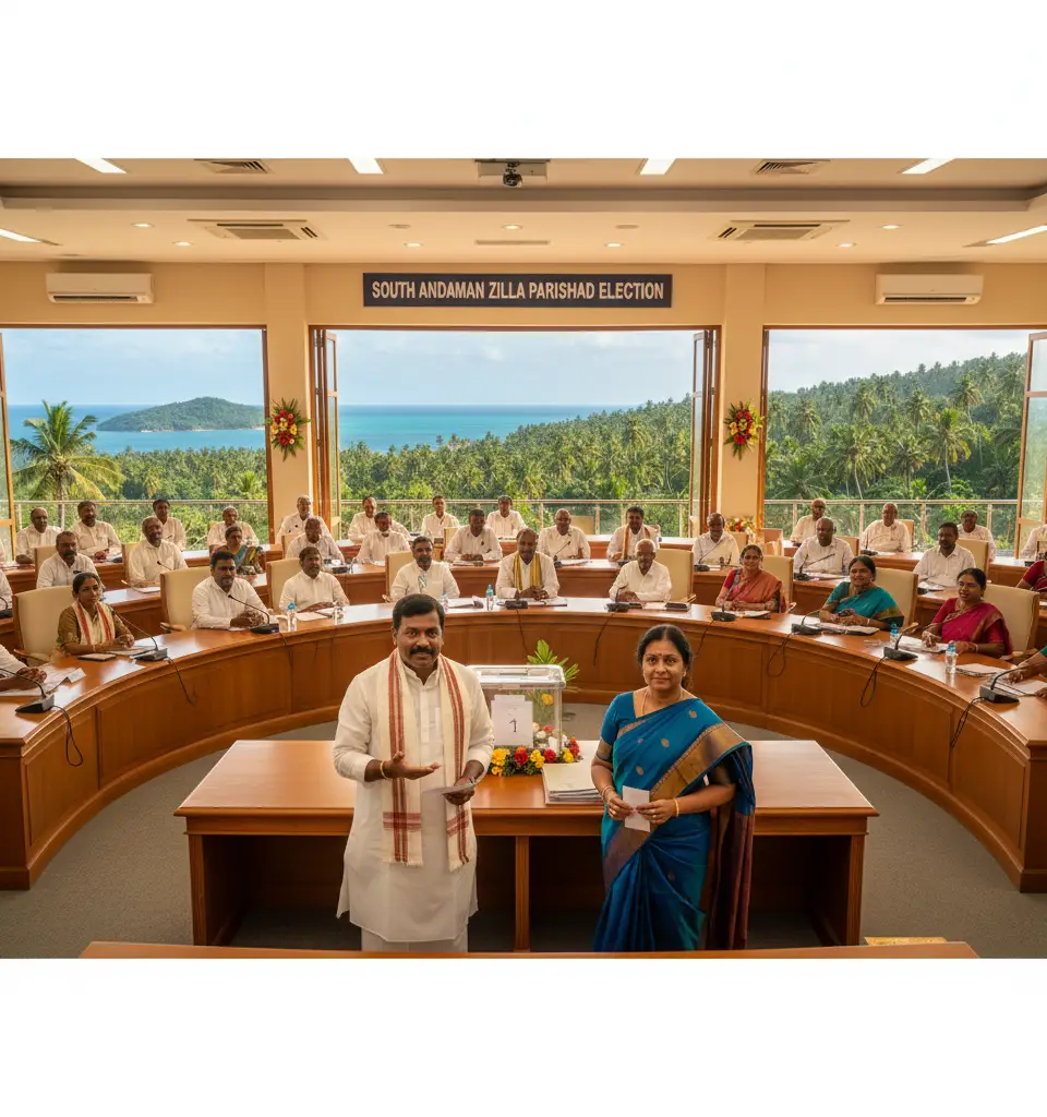 P. Ummer and Asha Manja Halder to Lead South Andaman Zilla Parishad