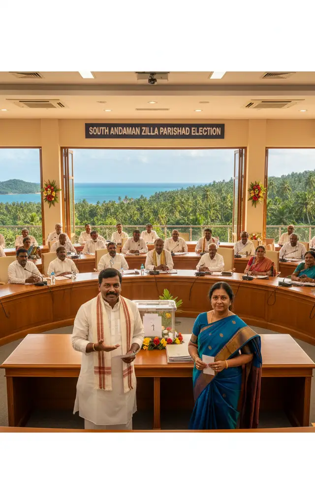 P. Ummer and Asha Manja Halder to Lead South Andaman Zilla Parishad