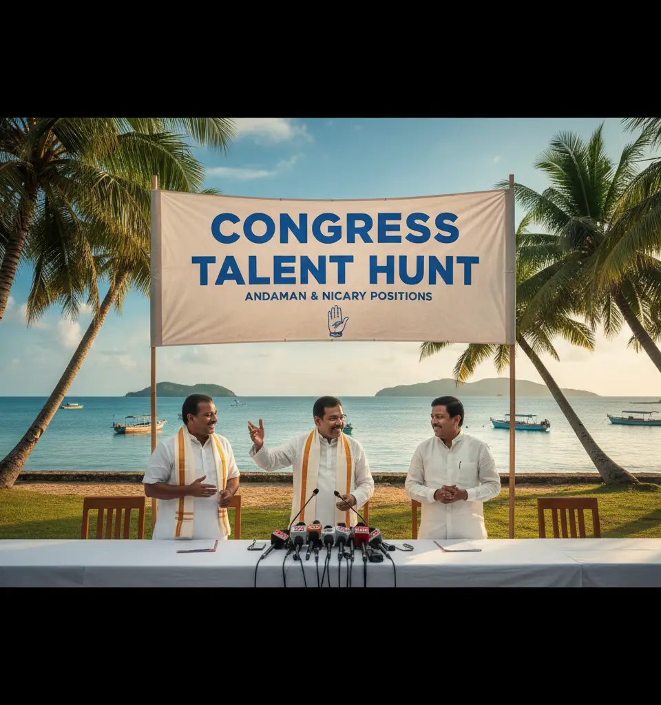 Congress Conducts Talent Hunt in Andaman for Key Party Positions