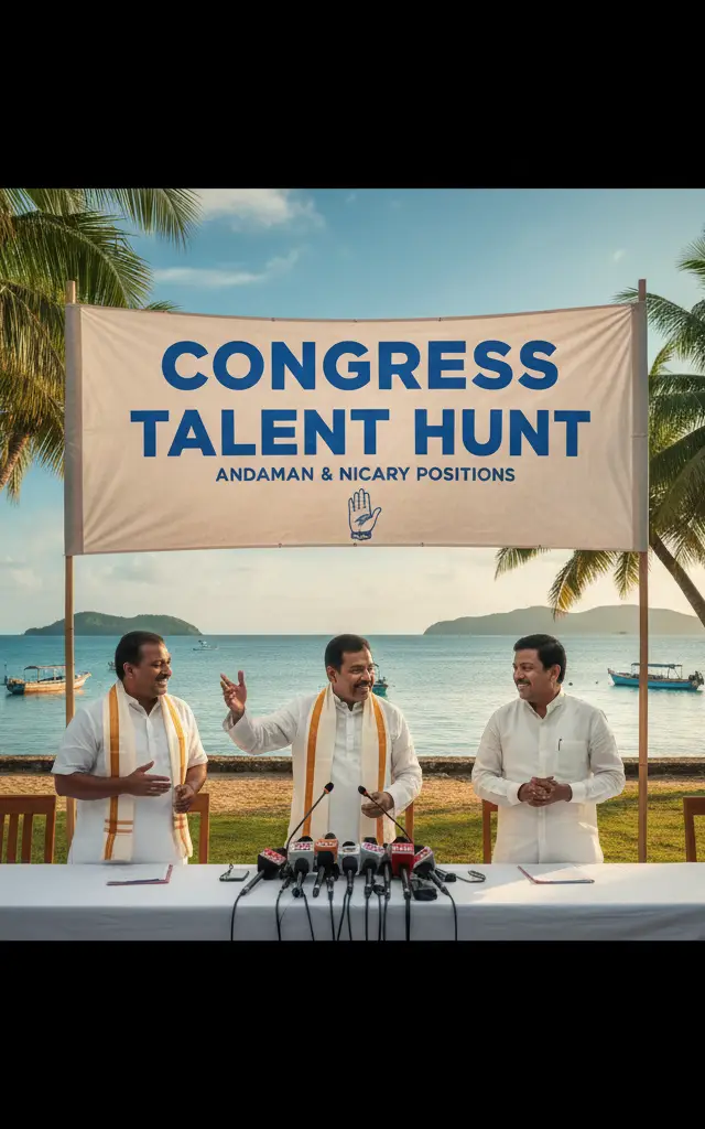 Congress Conducts Talent Hunt in Andaman for Key Party Positions
