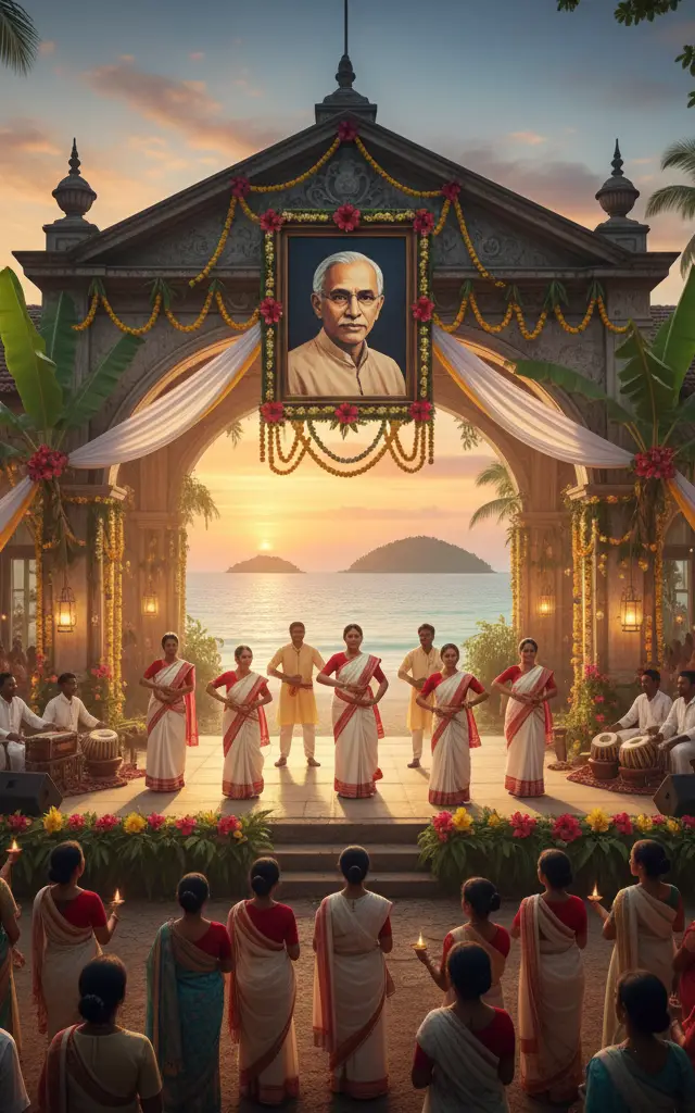 Rabindra Jayanti Celebrated with Cultural Grandeur at Andaman Club