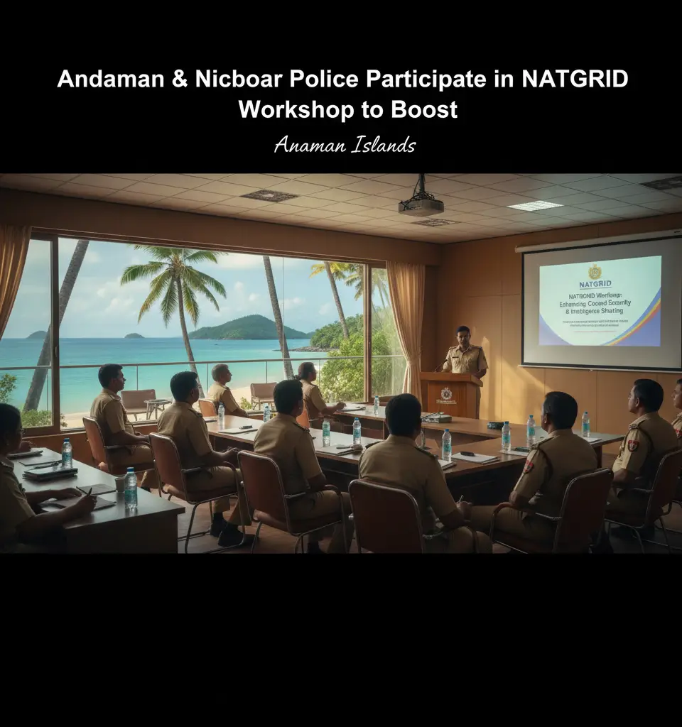 Andaman & Nicobar Police Participate in NATGRID Workshop to Boost