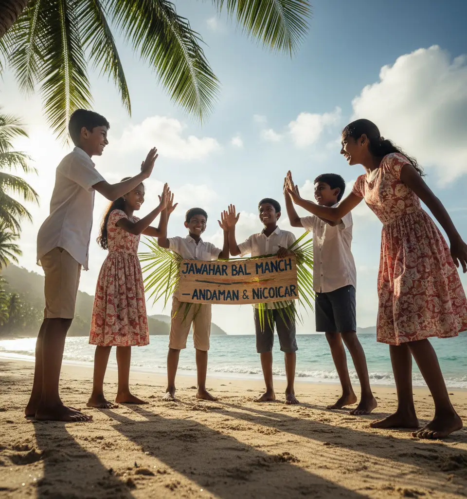 New Children's Committee Forms for Andaman & Nicobar, Pledging Youth
