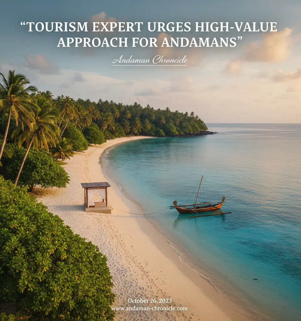 Tourism Expert Urges High-Value Approach for Andamans
