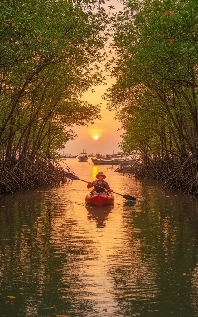 Paddle Power: Kayaking Through Andaman's Mangroves
