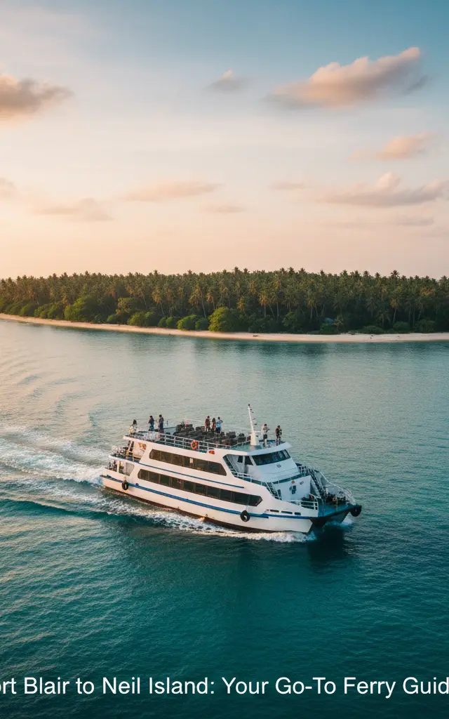 Port Blair to Neil Island: Your Go-To Ferry Guide